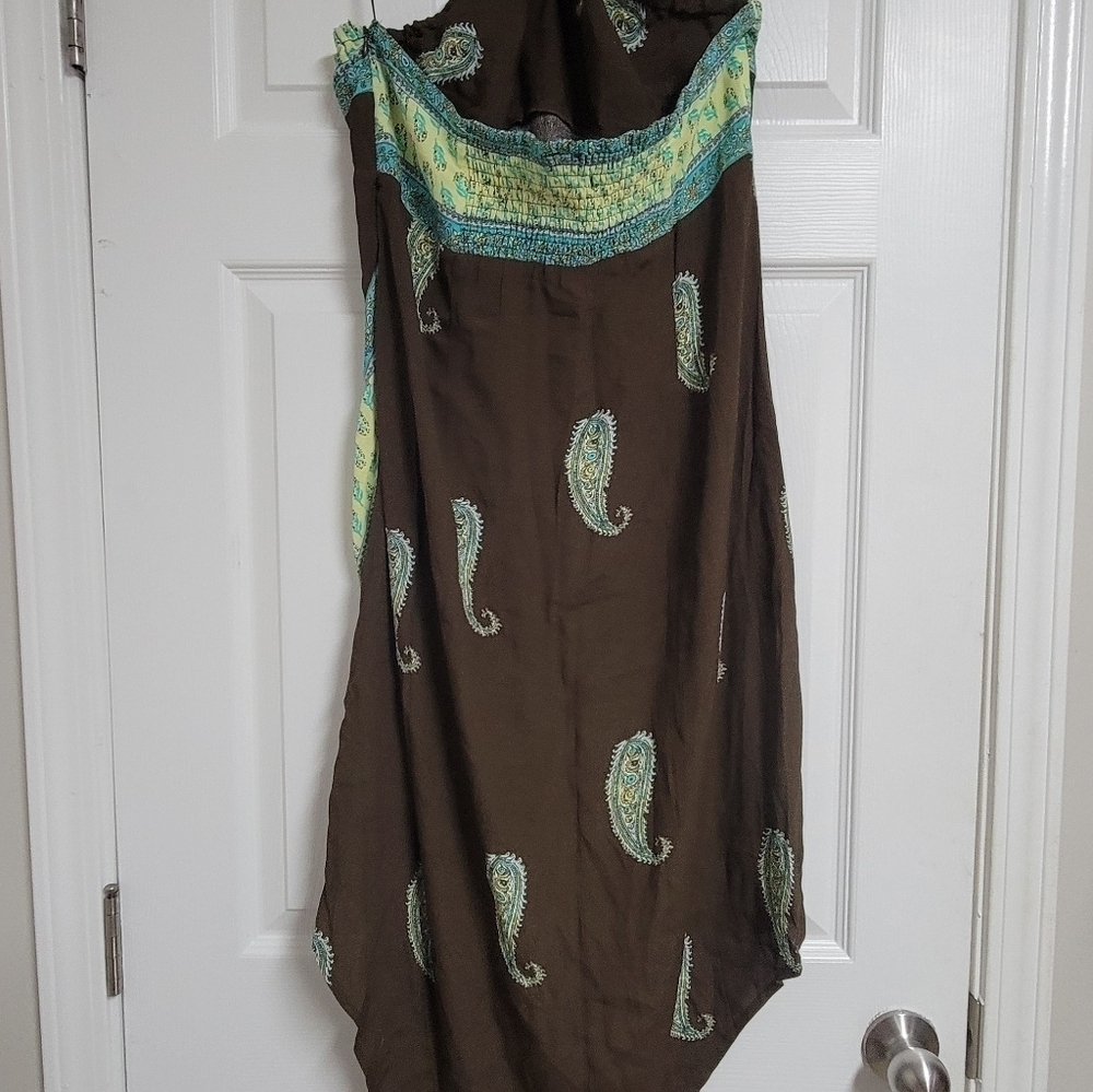 Urban Outfitters NWT Ecote Strapless Midi Dress Size Xl. - Picture 9 of 15